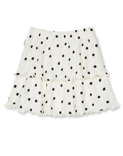 Mads Nørgaard Kids - Pointella Sallie Nederdel - Dot AOP Vanila Ice 